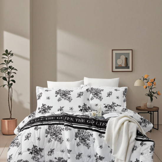 6-Piece Double Super King Size Comforter Set