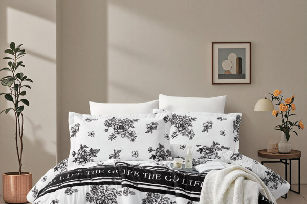 6-Piece Double Super King Size Comforter Set
