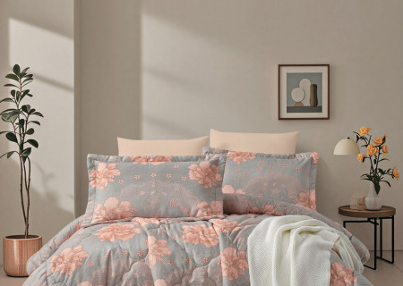 6-Piece Double Super King Size Comforter Set