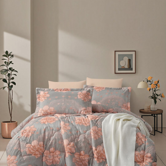 6-Piece Double Super King Size Comforter Set
