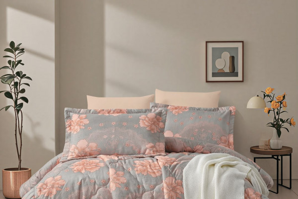 6-Piece Double Super King Size Comforter Set