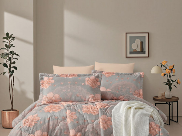 6-Piece Double Super King Size Comforter Set