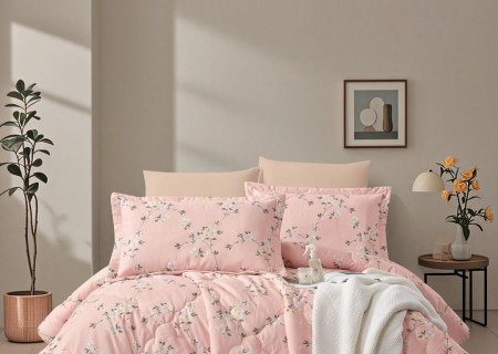 6-Piece Double Super King Size Comforter Set