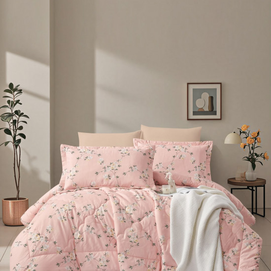 6-Piece Double Super King Size Comforter Set