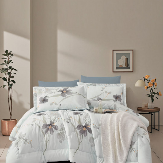 6-Piece Double Super King Size Comforter Set