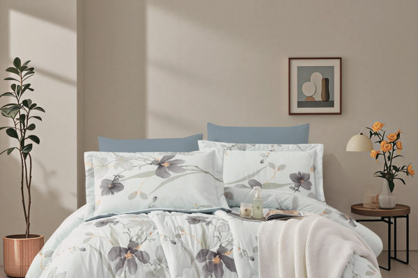6-Piece Double Super King Size Comforter Set