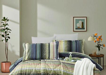 6-Piece Double Super King Size Comforter Set