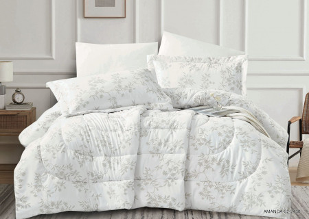 6-Piece Double Super King Size Comforter Set
