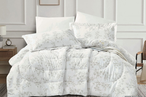 6-Piece Double Super King Size Comforter Set