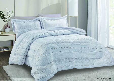 4PC SINGLE COMFORTER SET