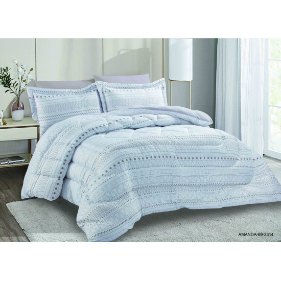 4PC SINGLE COMFORTER SET