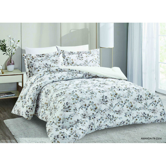 4PC SINGLE COMFORTER SET