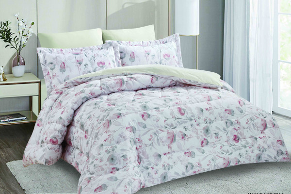 6-Piece Double Super King Size Comforter Set