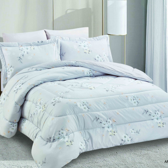 6-Piece Double Super King Size Comforter Set