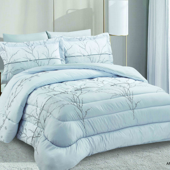 6-Piece Double Super King Size Comforter Set