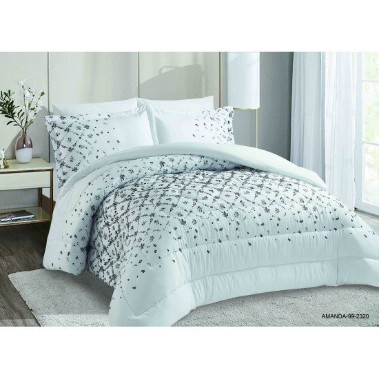 4PC COMFORTER SET-SINGLE 