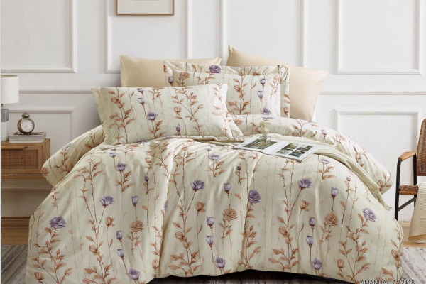 6-Piece Double Super King Size Comforter Set