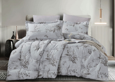 6-Piece Double Super King Size Comforter Set