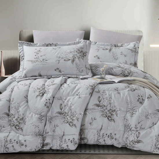 6-Piece Double Super King Size Comforter Set 6-Piece Double Super King Size Comforter Set