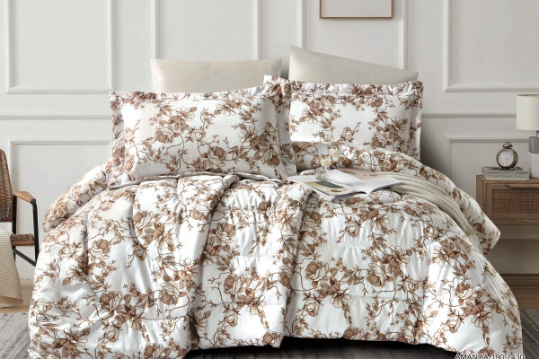 6-Piece Double Super King Size Comforter Set