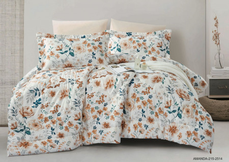 6-Piece Double Super King Size Comforter Set