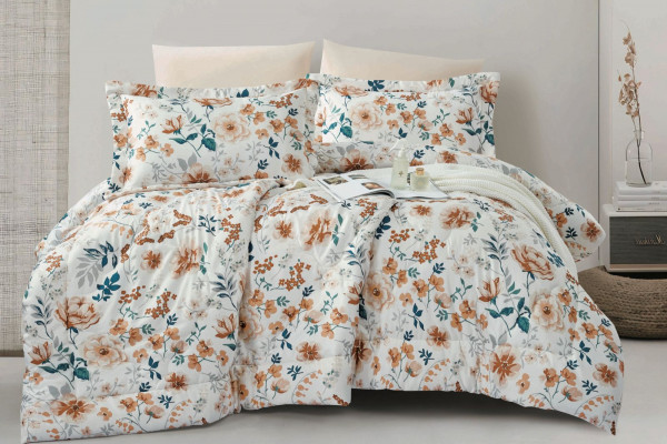 6-Piece Double Super King Size Comforter Set