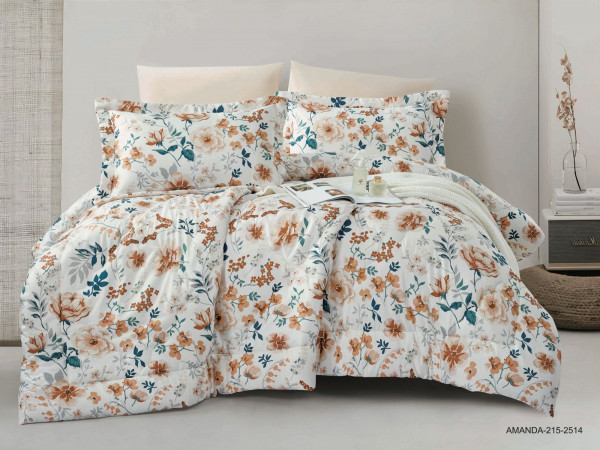 6-Piece Double Super King Size Comforter Set