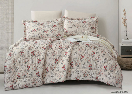 6-Piece Double Super King Size Comforter Set