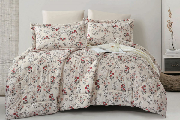 6-Piece Double Super King Size Comforter Set