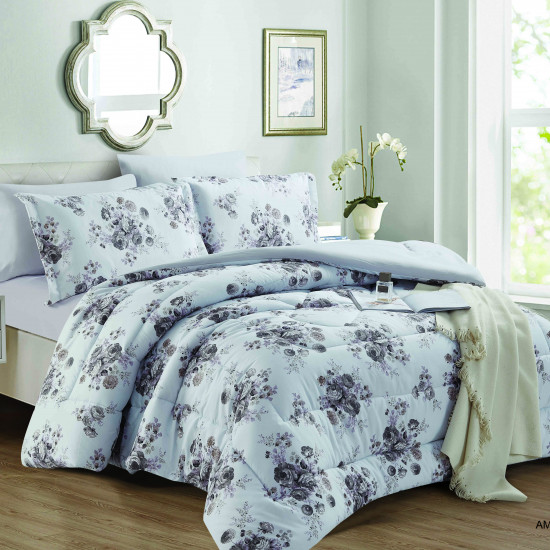 6-Piece Double Super King Size Comforter Set