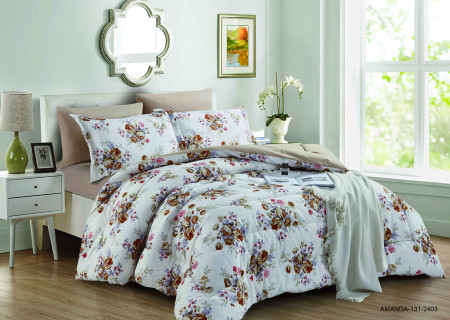 6-Piece Double Super King Size Comforter Set