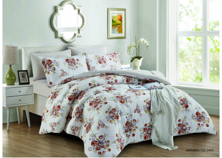 6-Piece Double Super King Size Comforter Set