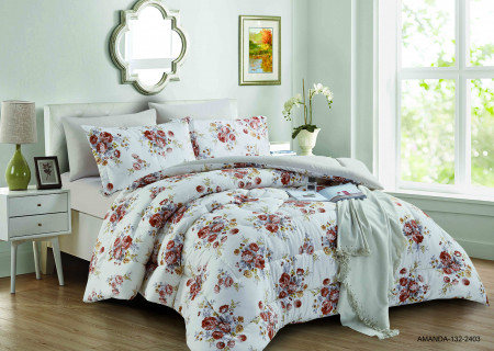 6-Piece Double Super King Size Comforter Set