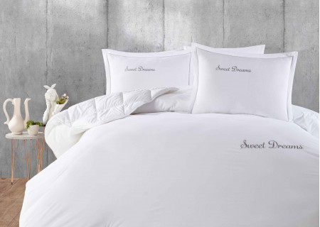 100% PURE COTTON , SUPERKING SIZE 6PCS COMFORTER SET