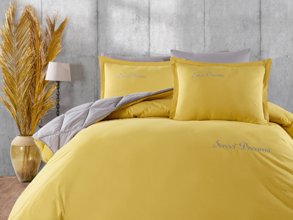 100% PURE COTTON , SUPERKING SIZE 6PCS COMFORTER SET