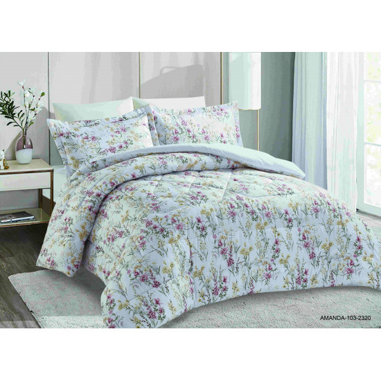 4-Piece Single Size Comforter Set