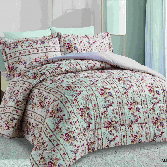 6-Piece Double Super King Size Comforter Set