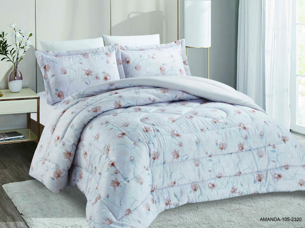 6-Piece Double Super King Size Comforter Set