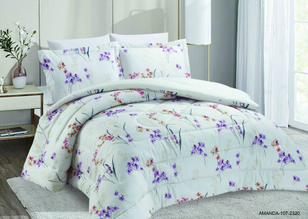 4-Piece Single Size Comforter Set