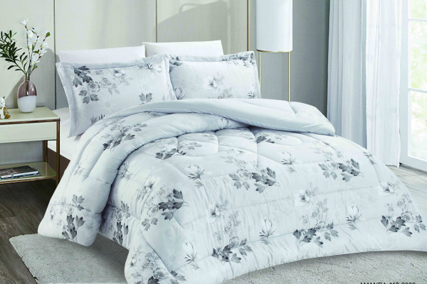 6-Piece Double Super King Size Comforter Set