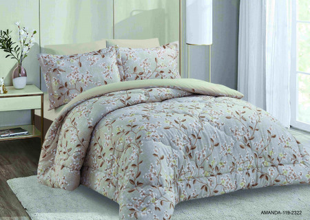 4-Piece Single Size Comforter Set