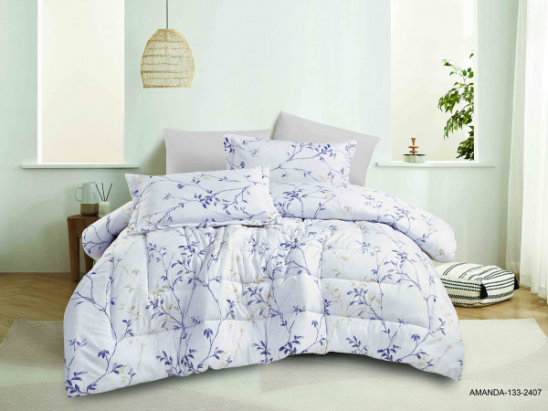 6-Piece Double Super King Size Comforter Set