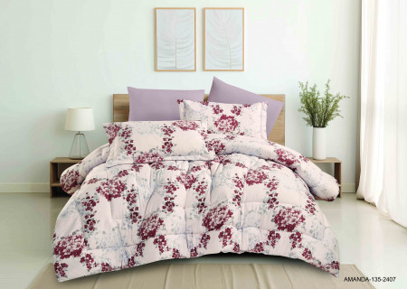 4-Piece Single Size Comforter Set