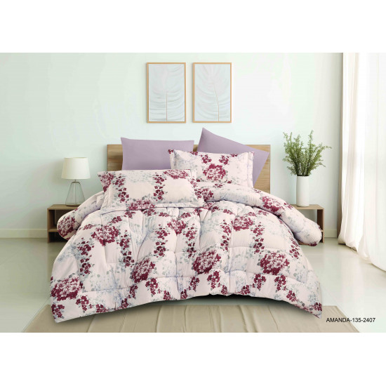 4-Piece Single Size Comforter Set