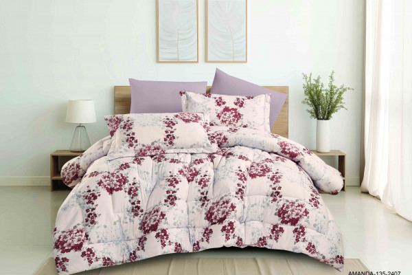 4-Piece Single Size Comforter Set