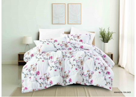 6-Piece Double Super King Size Comforter Set