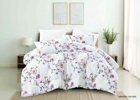 6-Piece Double Super King Size Comforter Set