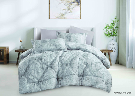 6-Piece Double Super King Size Comforter Set