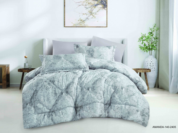 6-Piece Double Super King Size Comforter Set