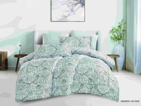 6-Piece Double Super King Size Comforter Set